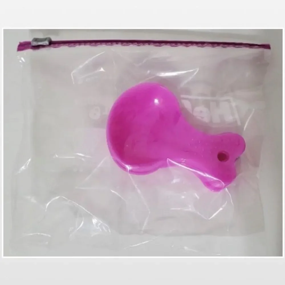 New Without Tags 6 Pink Pet Food Scooper Spoons
